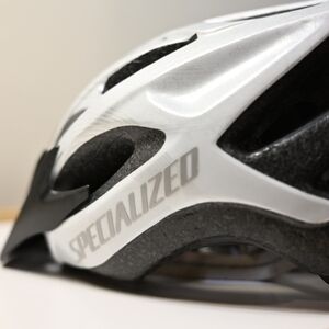 Specialized Black and White Bike Helmet 50 - 58 Cm